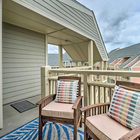 Beachfront Condo With Unobstructed Ocean Views! Oak Island Dış mekan fotoğraf