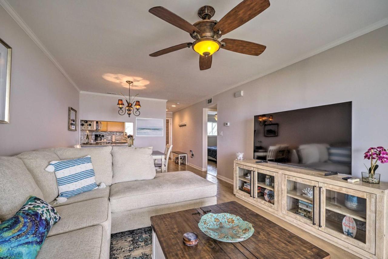 Beachfront Condo With Unobstructed Ocean Views! Oak Island Dış mekan fotoğraf
